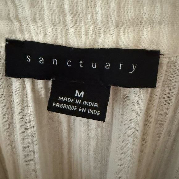 Sanctuary Cream Sleeveless Maxi Dress - Picture 5 of 5